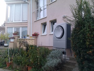 Vanjska jedinica thermia Atec 16 radi bez greške.
